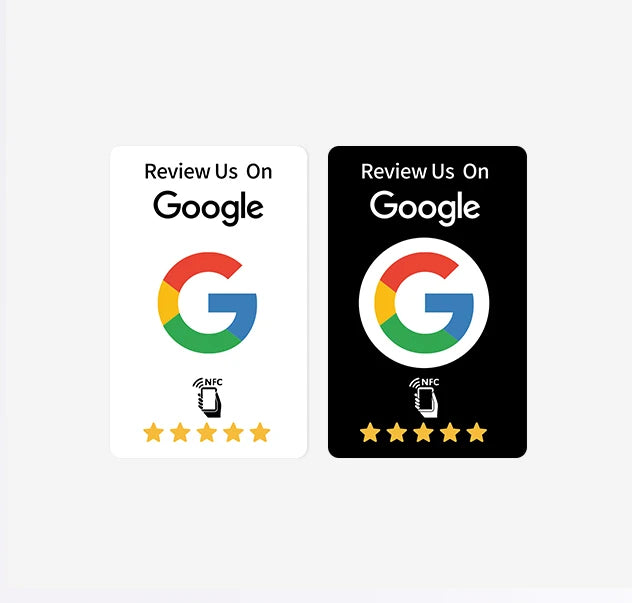 Google Review Tap NFC Cards